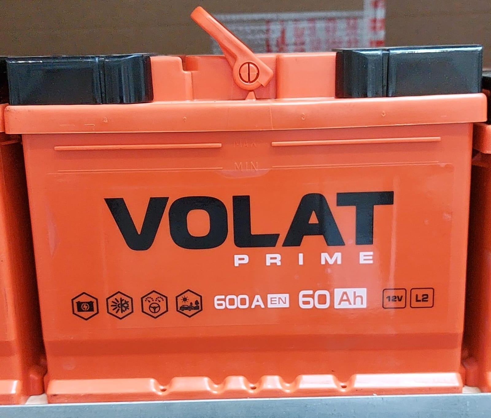 Аккумулятор VOLAT Prime 12V 60Ah 600A L+ 242x175x190