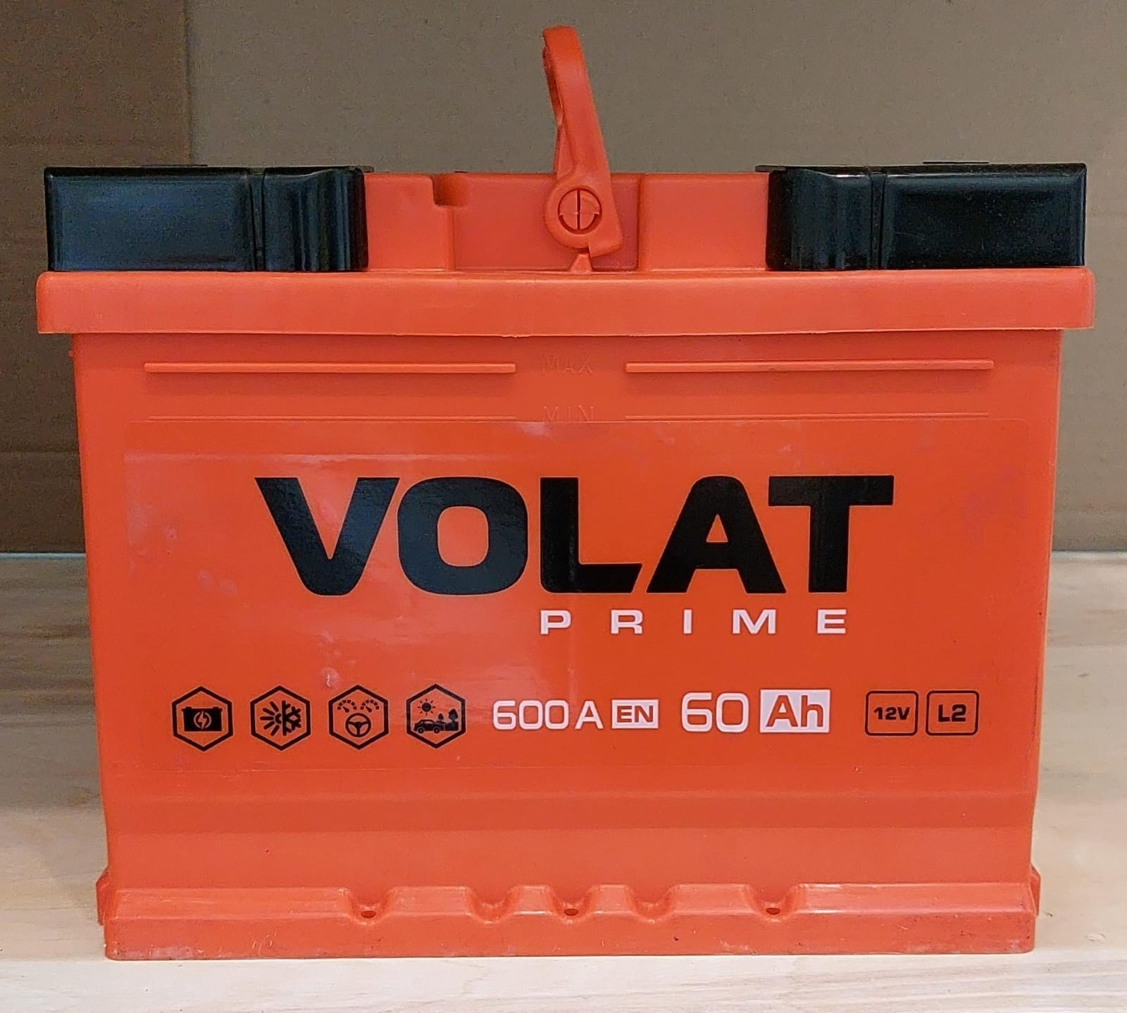 Аккумулятор VOLAT Prime 12V 60Ah 600A R+ 242x175x190