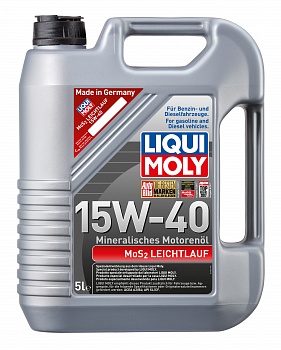 Минеральное моторное масло Liqui Moly 15W40 4L