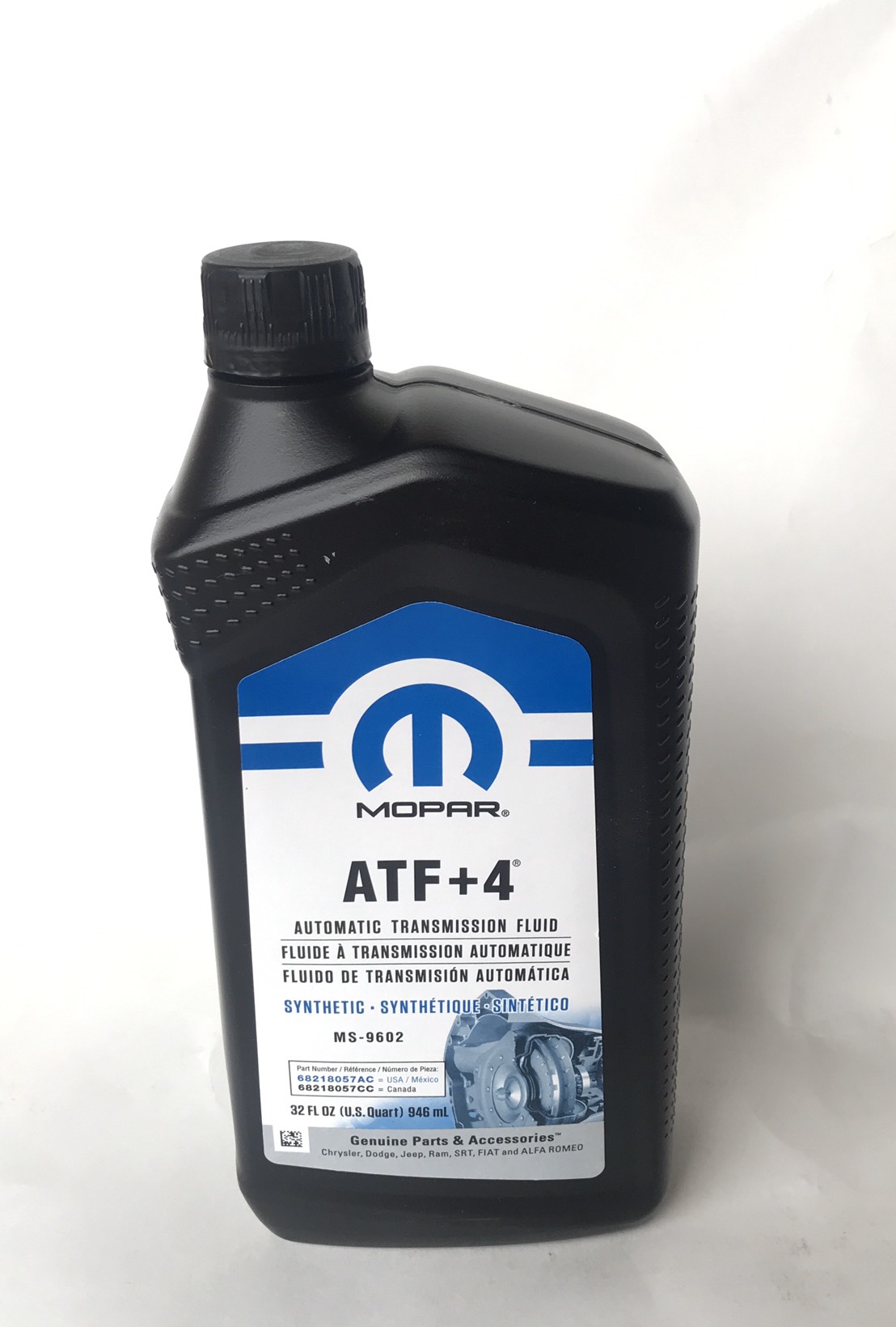 Mopar ATF+4 трансмиссионная жидкость для множества АКПП Chrysler и Mercedes