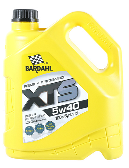 Моторное синтетическое масло Bardahl XTS 5W-40, 4 л