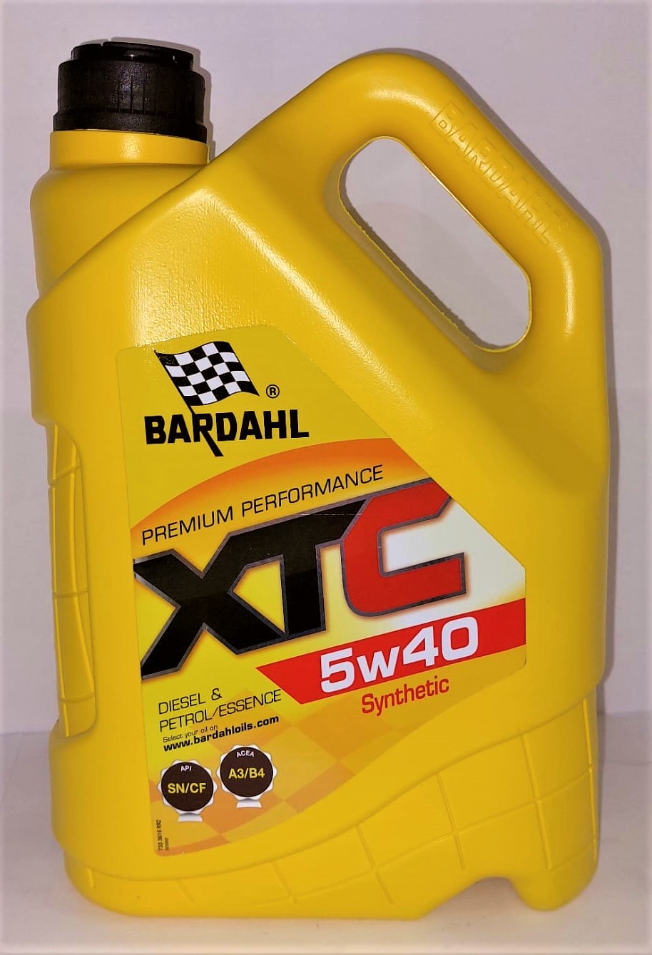 Синтетическое моторное масло Bardahl 5W40 XTc 5L 36163