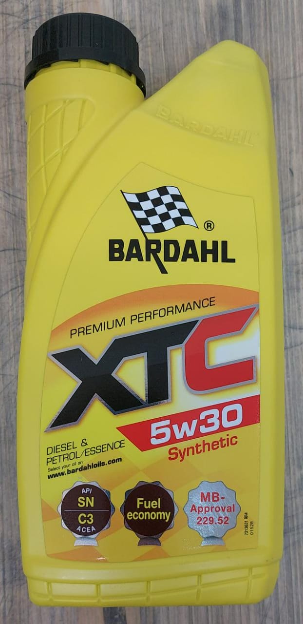 Синтетическое моторное масло Bardahl XTC 5W30 1L 36311