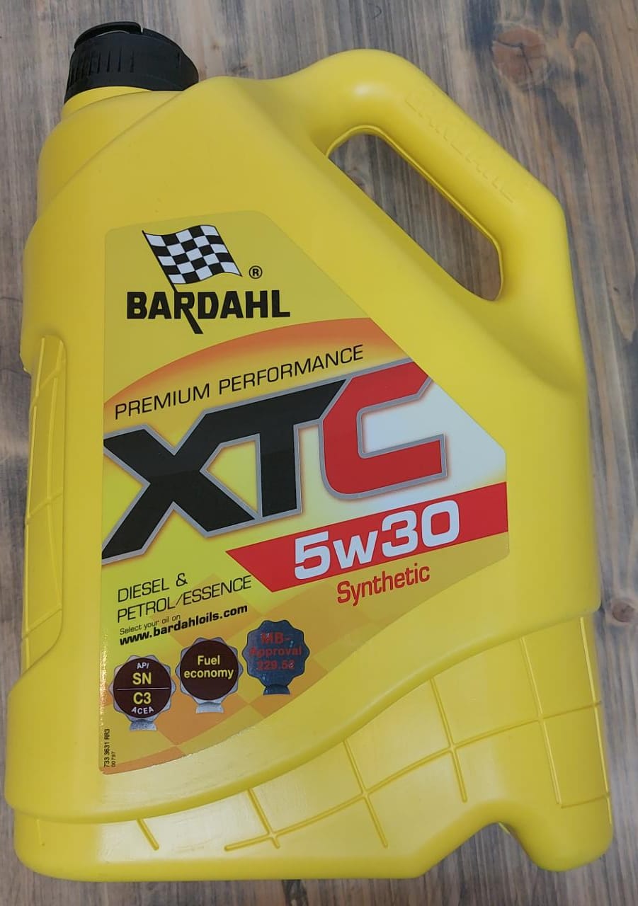 Синтетическое моторное масло Bardahl XTC 5W30 5L 36313